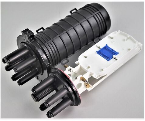 IP68 Rated Fiber Optic Splice Closure Designed For Ftth With Environment Temperature Range Minus 30 To Plus 60 Providing Fiber Cable Protection